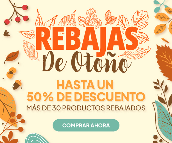 Rebajas de otoño - hasta un 50% de descuento - más de 30 productos rebajados