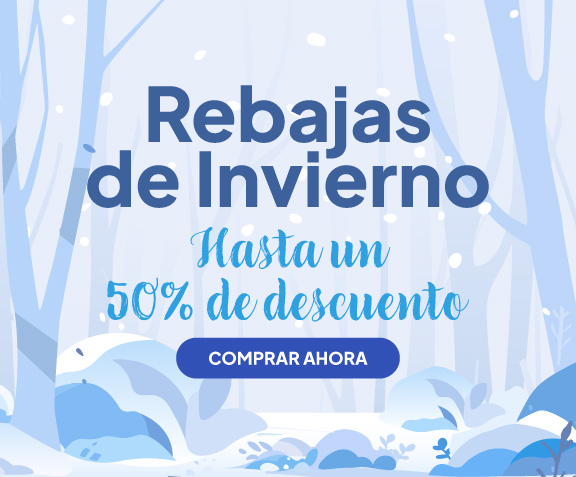 Rebajas de Invierno. Hasta un 50% de descuento. Comprar ahora