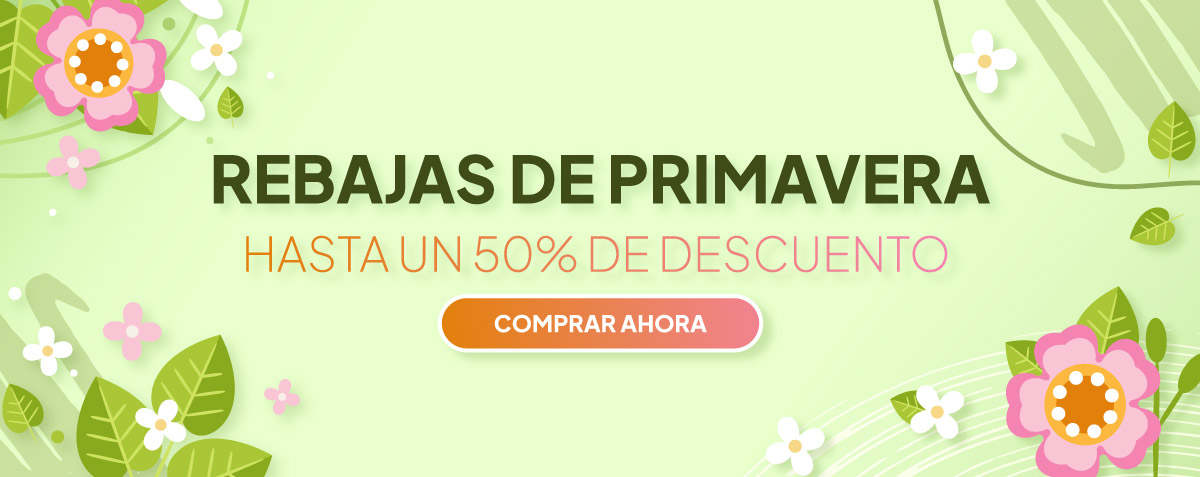 Rebajas de Primavera - Hasta un 50% de Descuento | Comprar Ahora