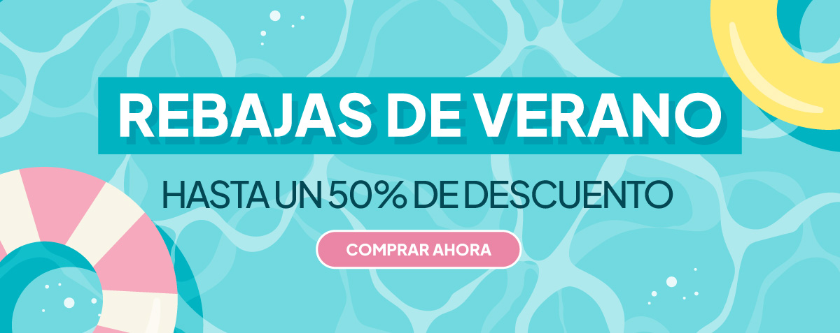 Rebajas de Verano - Hasta un 50% de Descuento