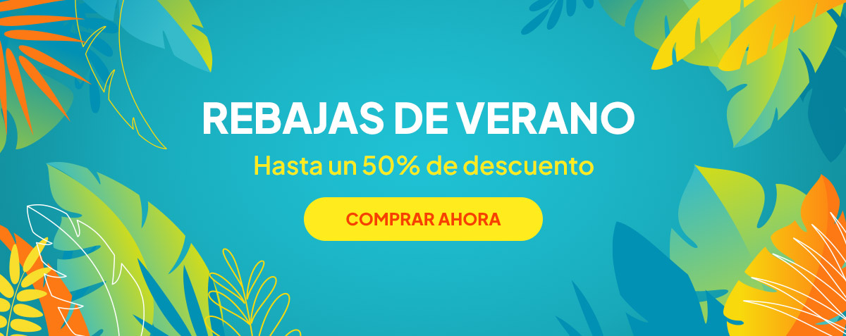 Rebajas de Verano - Hasta un 50% de Descuento | Comprar Ahora