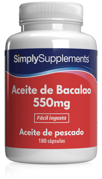 Aceite de Bacalao 550 mg