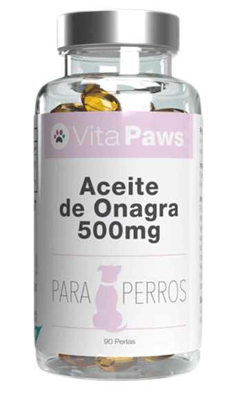 Aceite de Onagra 500mg para Perros 