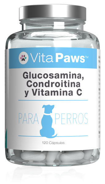 Glucosamina, Condroitina y Vitamina C para Perros 