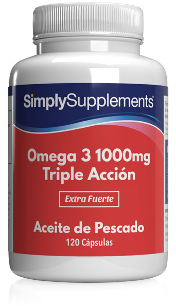 Omega 3 1000mg Triple Acción