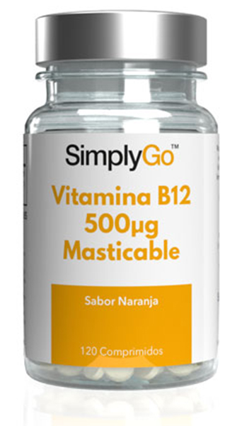Vitamina B12 500µg Masticable