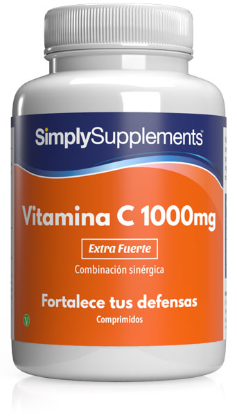 Vitamina C 1000mg con Rosa Mosqueta y Bioflavonoides Cítricos