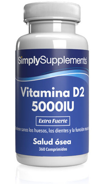 Vitamina D2 5000iu Extra Fuerte