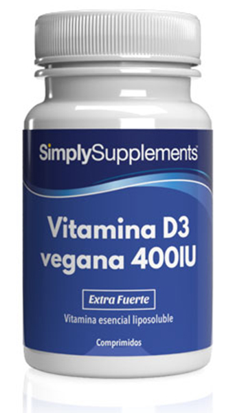 Vitamina D3 vegana 400IU