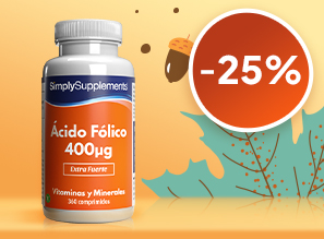 Ácido Fólico (Vitamina B9) 400µg