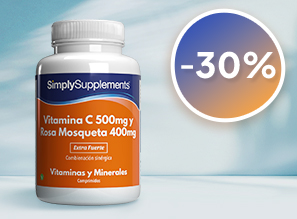 Vitamina C 500mg | Rosa Mosqueta 400mg