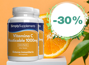Vitamina C masticable 1000mg