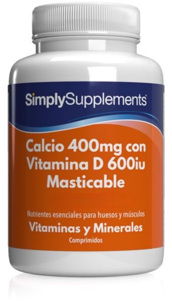 Calcio con Vitamina D Masticable