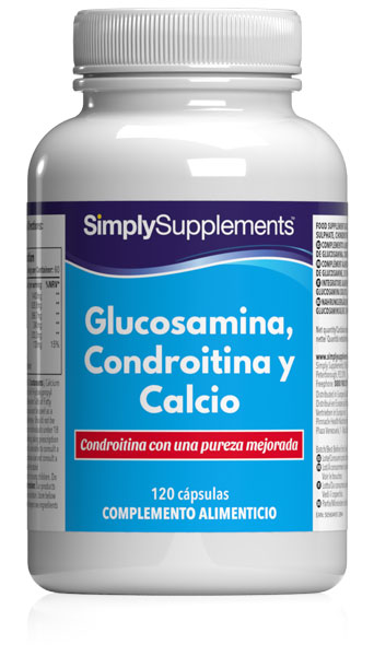 Glucosamina,  Condroitina y Calcio