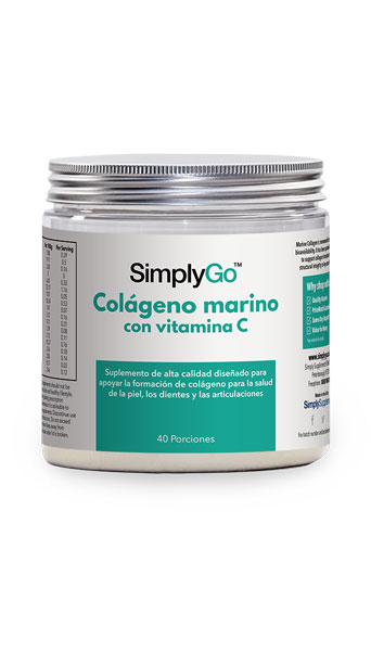 Colágeno Marino en polvo con Vitamina C de SimplyGo™