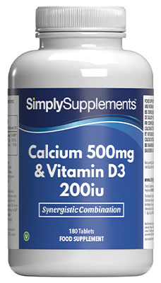 Calcio 500mg & Vitamina D3 200iu