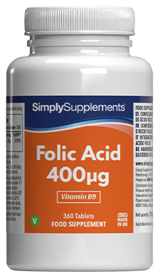 Ácido Fólico (Vitamina B9) 400µg