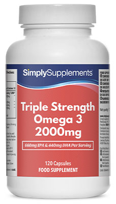Omega 3 2000mg Triple Acción